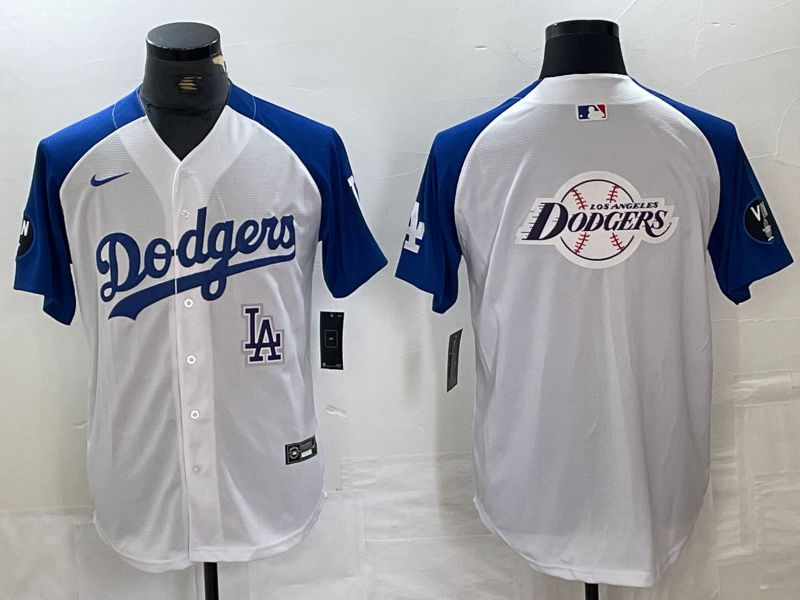 Men Los Angeles Dodgers Blank White Fashion Nike Game MLB Jersey style 4->los angeles dodgers->MLB Jersey